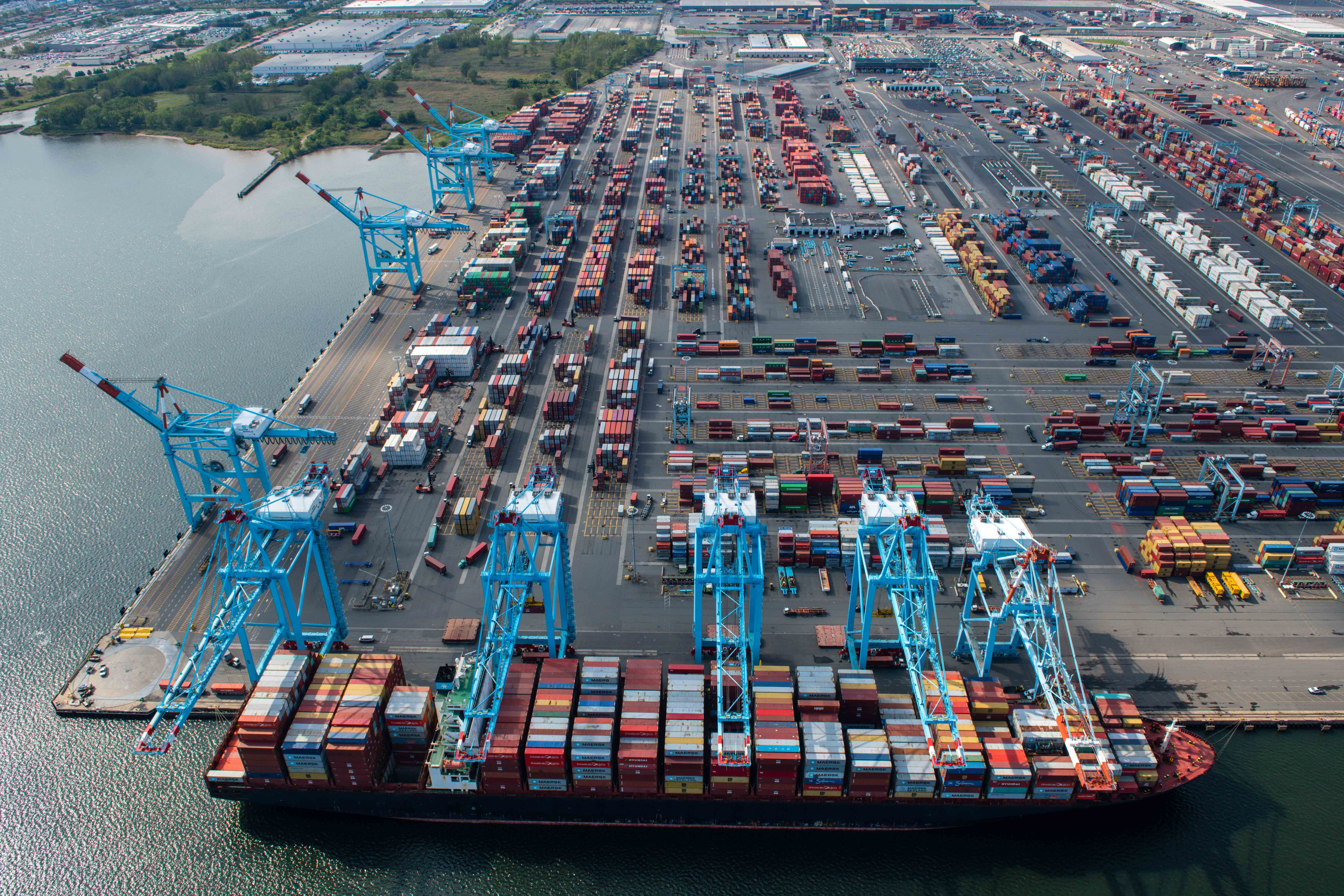APM Terminals Port Elizabeth, STS cran TRAC Intermodal